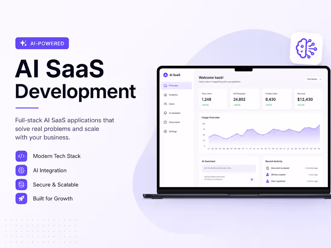 Cover image for AI SaaS Development