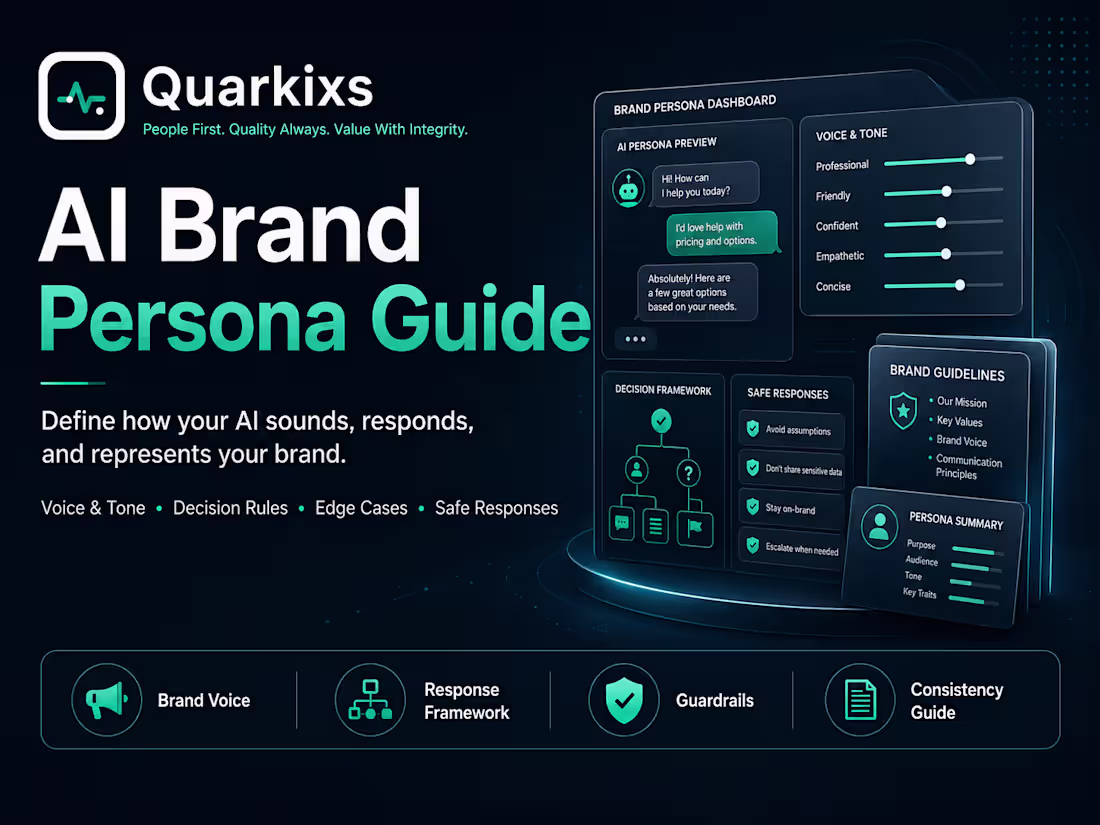 Cover image for AI BRAND PERSONA GUIDE