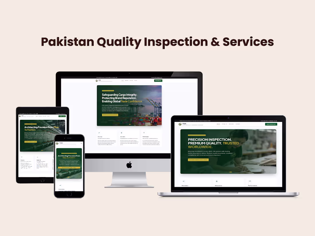 Cover image for Enterprise Platform for Pakistan Quality