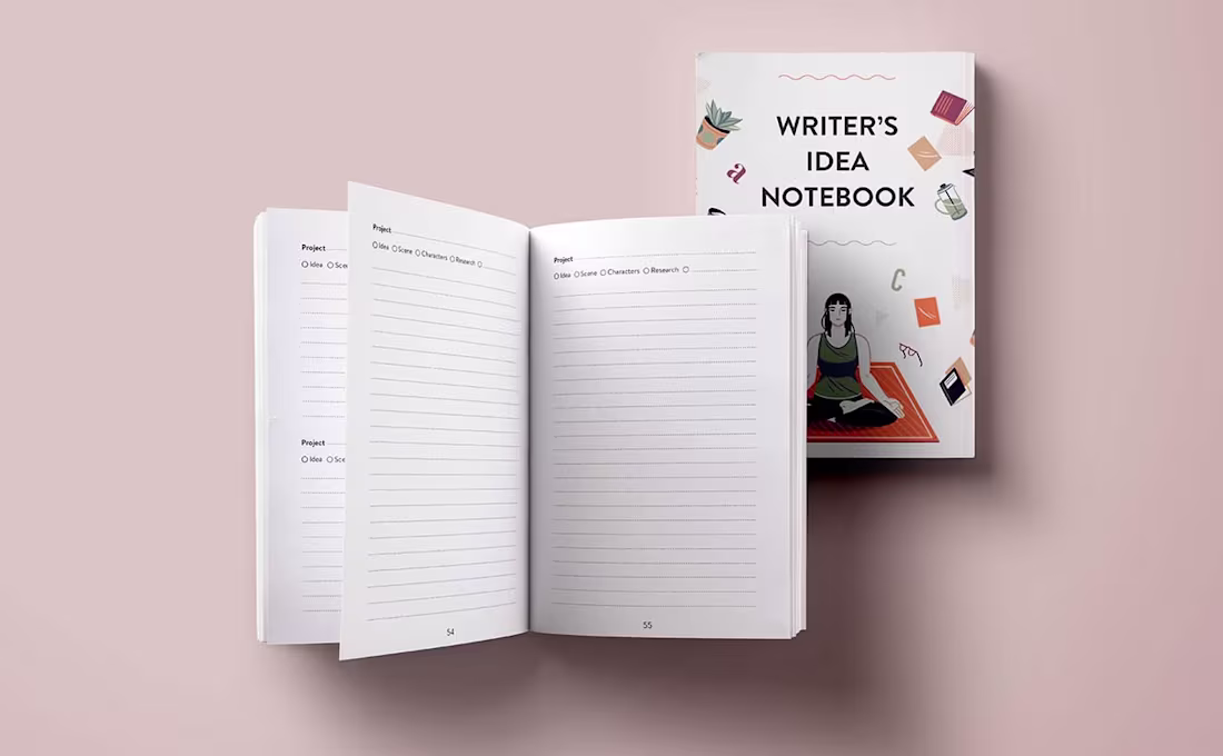 Cover image for Writer's idea notebook