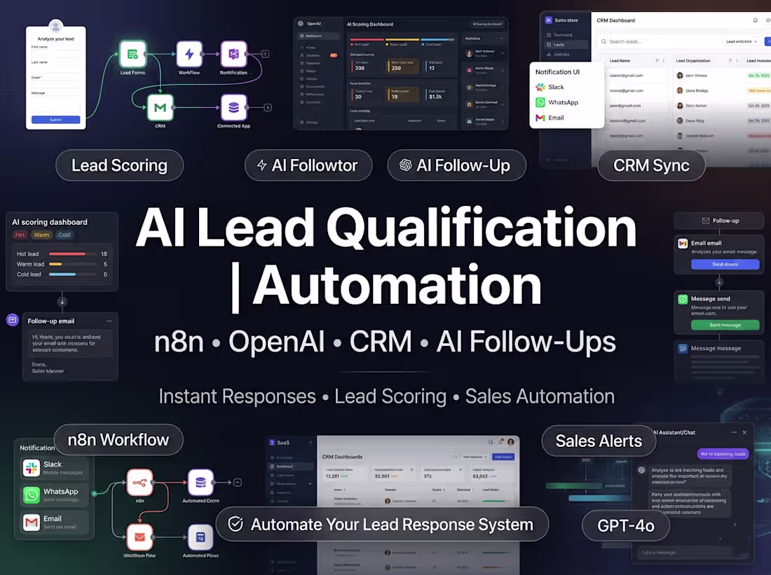 Cover image for AI Lead Qualification and Automated Follow-up System