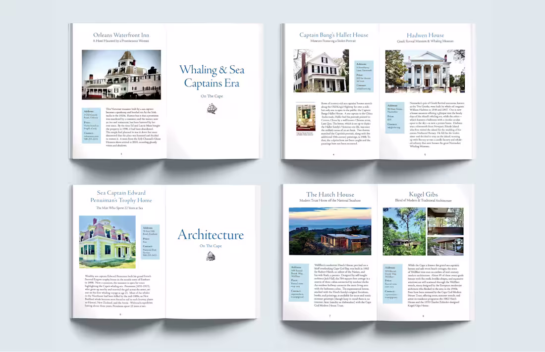Cover image for In this travel guide, I