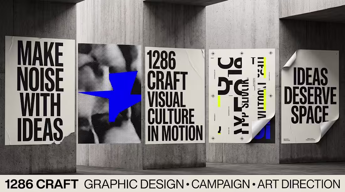 Cover image for A bold poster series exploring