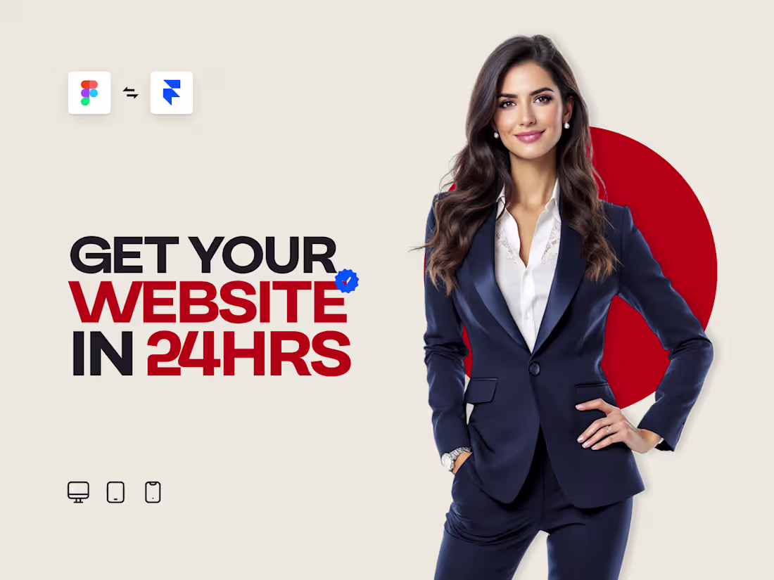 Cover image for Framer Website Landing Page In 24hrs