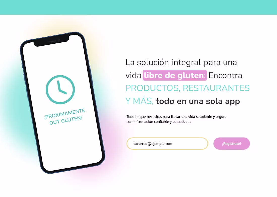 Cover image for Mobile App's Landing Page