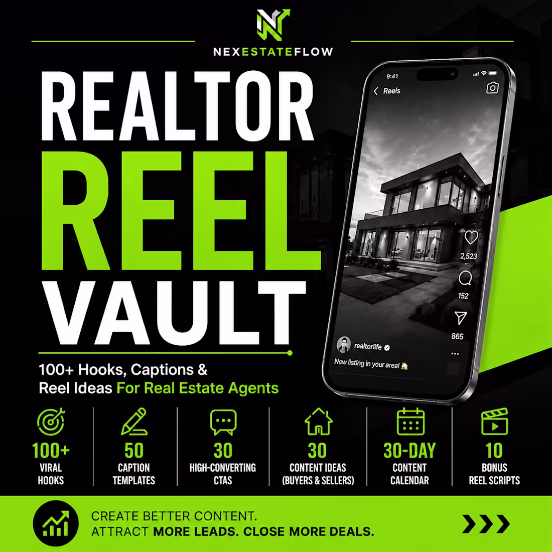 Cover image for Realtor Reel Vault — Digital Product Design