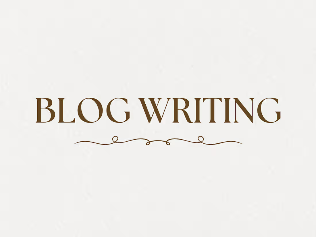 Cover image for Blog Writing (up to 1,500 words)
