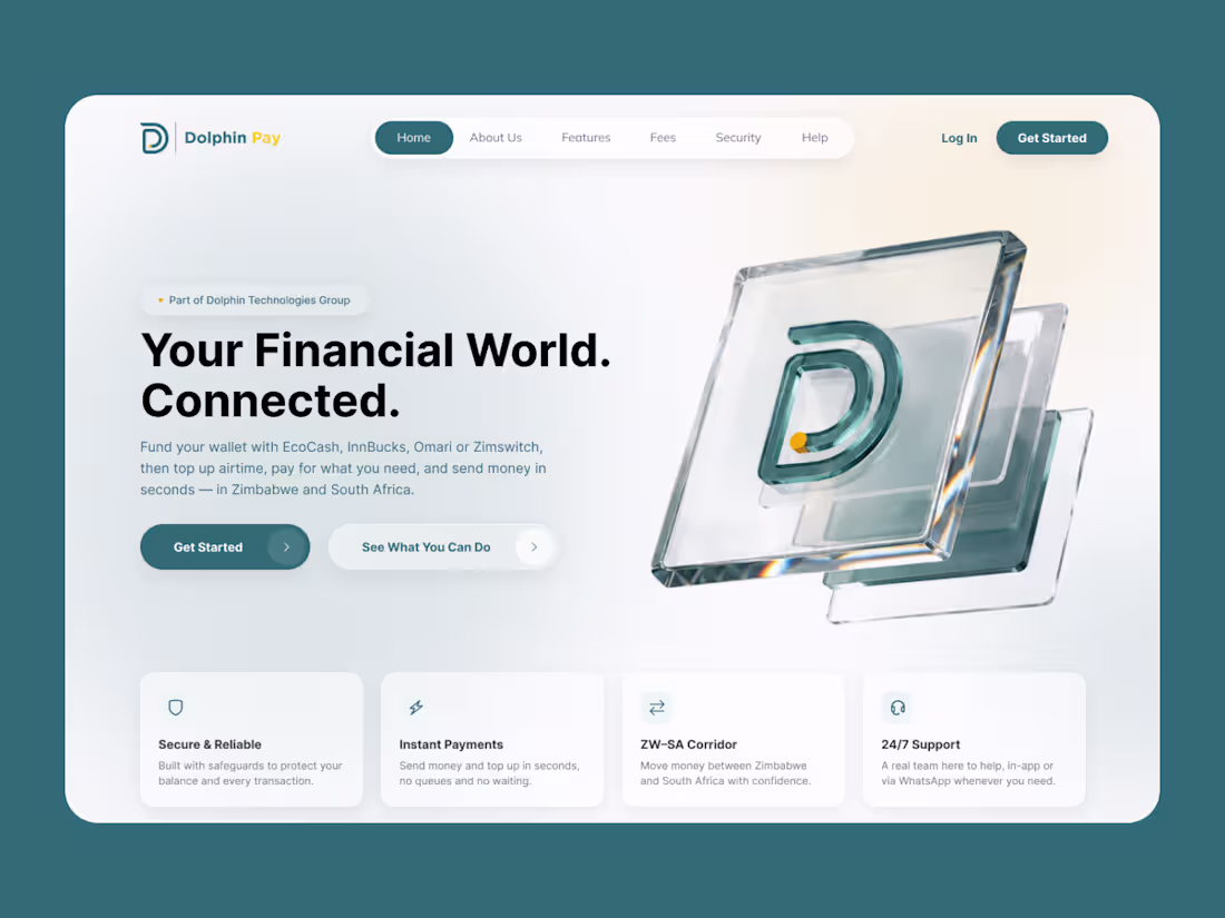 Cover image for SaaS & Fintech Website - Design + Framer/Webflow Build