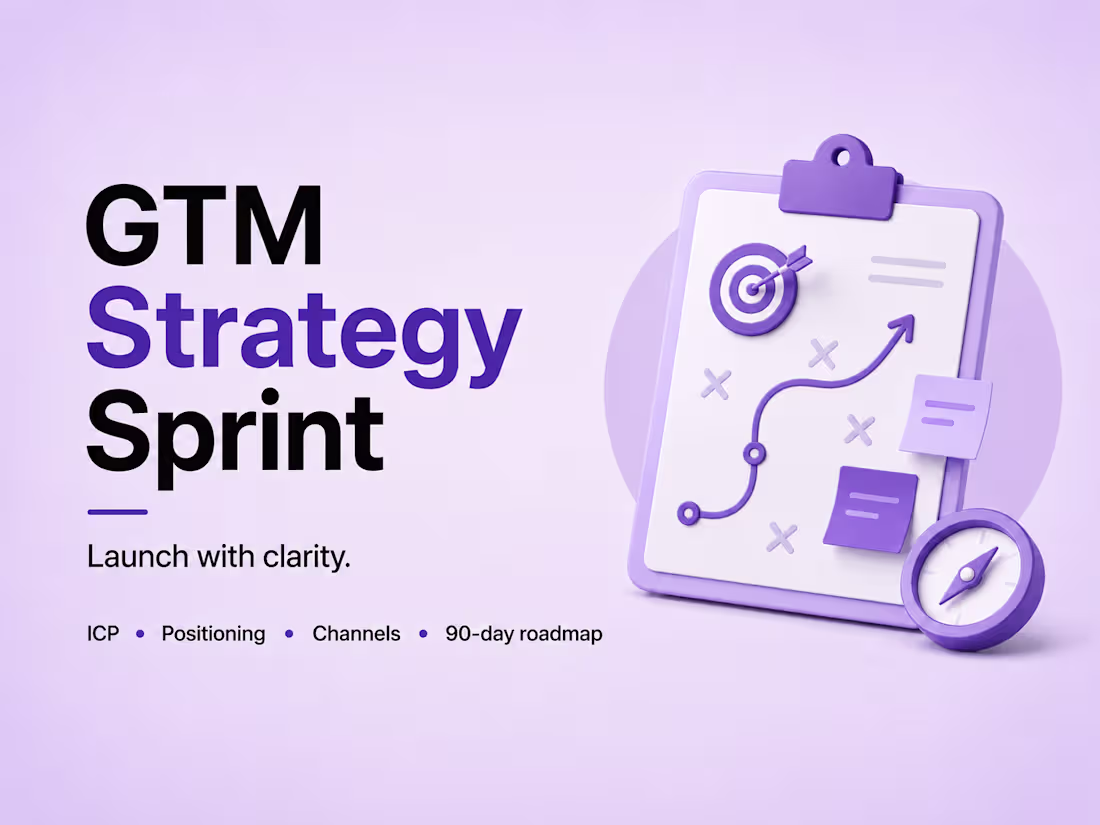 Cover image for Startup GTM Strategy Sprint