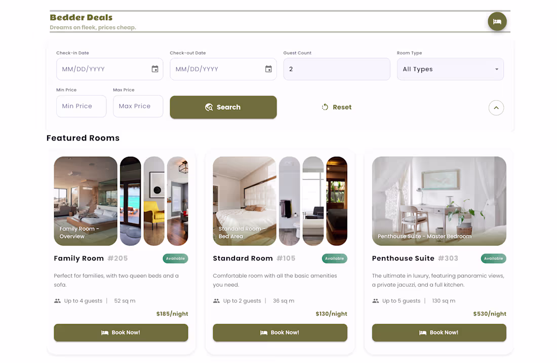 Cover image for A hotel discovery and deals