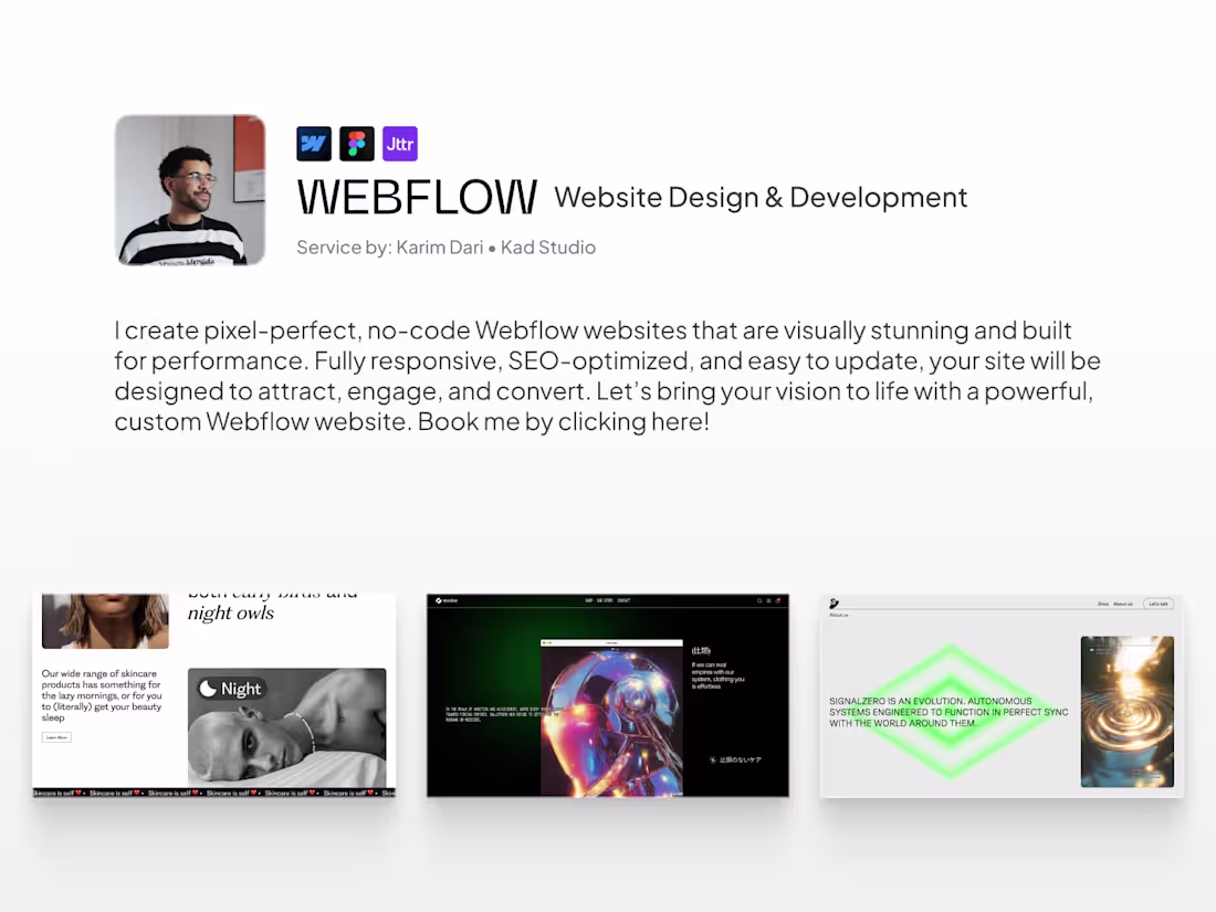 Cover image for Webflow | Website Design & Development