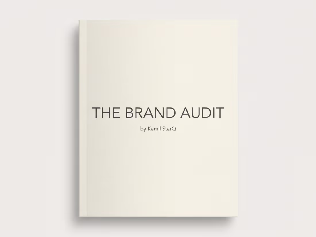 Cover image for THE BRAND AUDIT