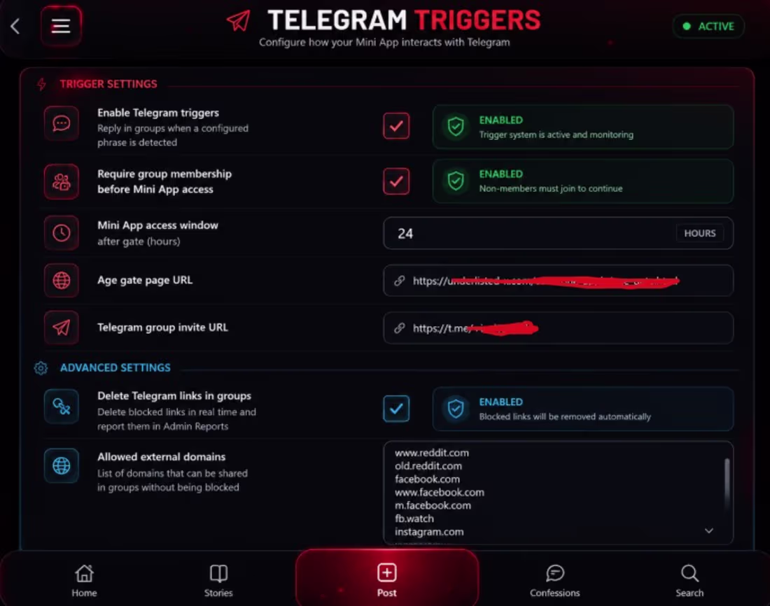 Cover image for Mini App with admin panel
