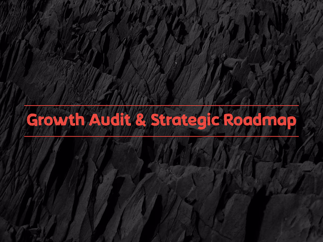 Cover image for Growth Audit & Strategic Roadmap