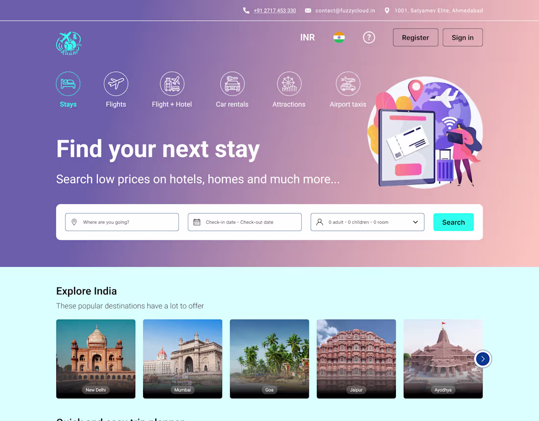 Cover image for Raahi - Your Tourism Partner