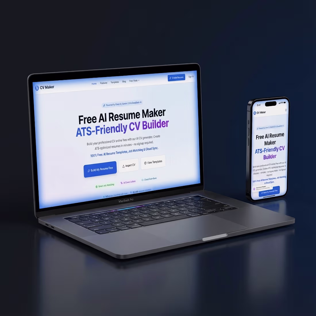 Cover image for Advanced AI-powered resume builder with