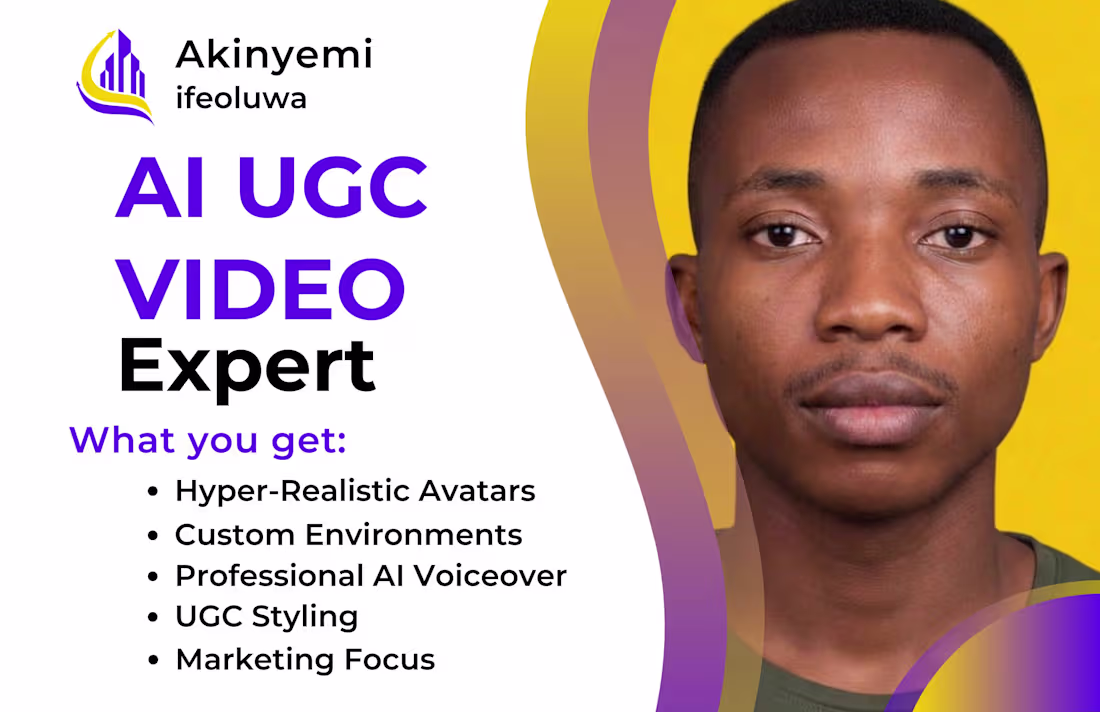 Cover image for HighConverting AI UGC Ads, Spokesperson, AI video, taking avatar