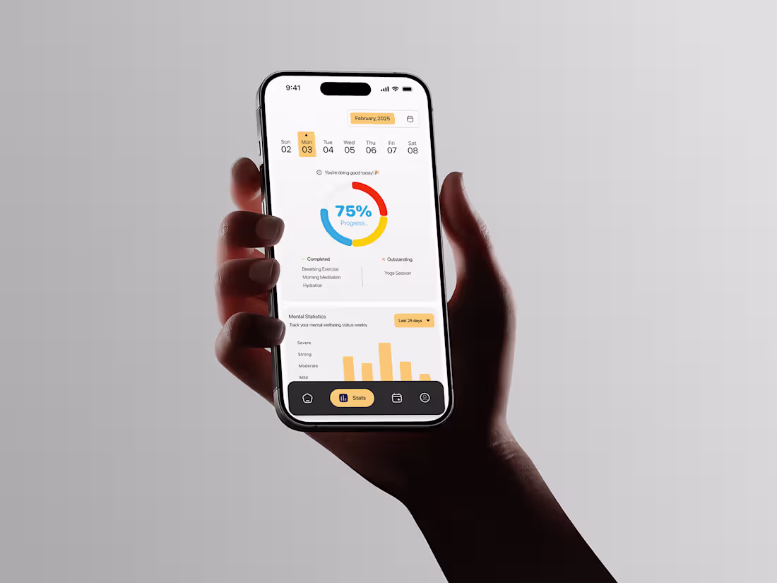Cover image for A Mental Wellbeing App