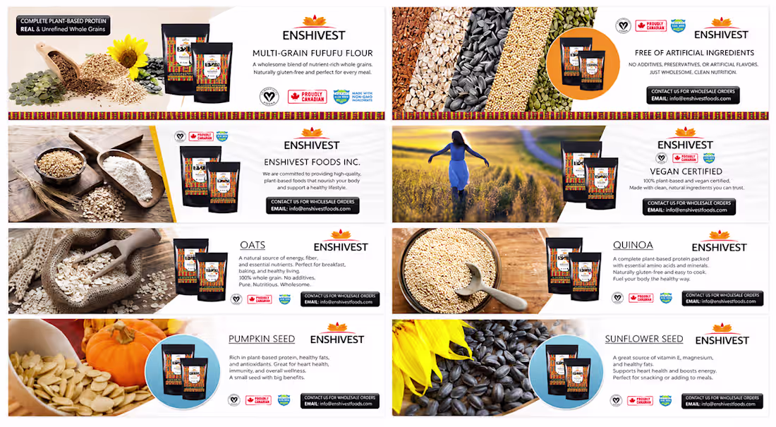Cover image for Static Web Banner Design for