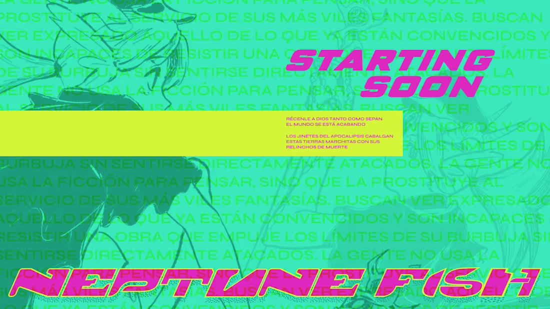 Cover image for NeptuneFish Streaming Visual Identity
