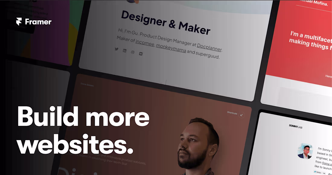 Cover image for Develop Figma Website design in Framer