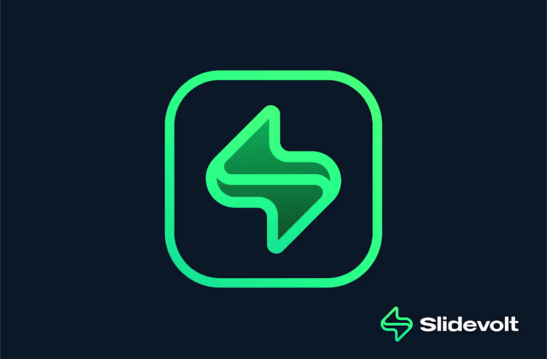 Cover image for Slidevolt - Brand Logo #BrandIdentityDesign