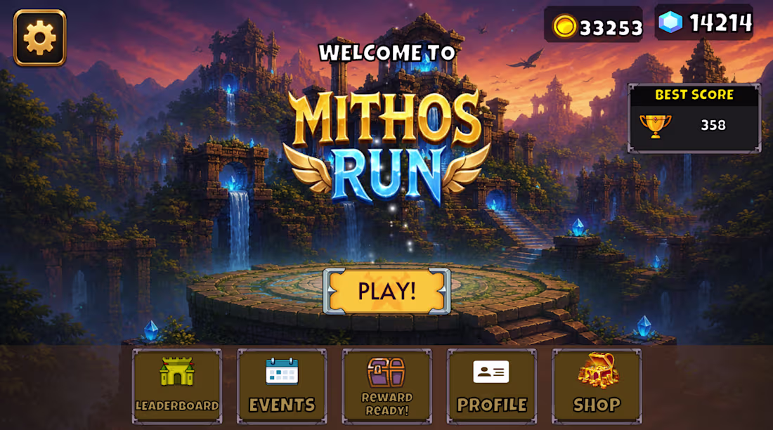 Cover image for Enter the world of Mithos