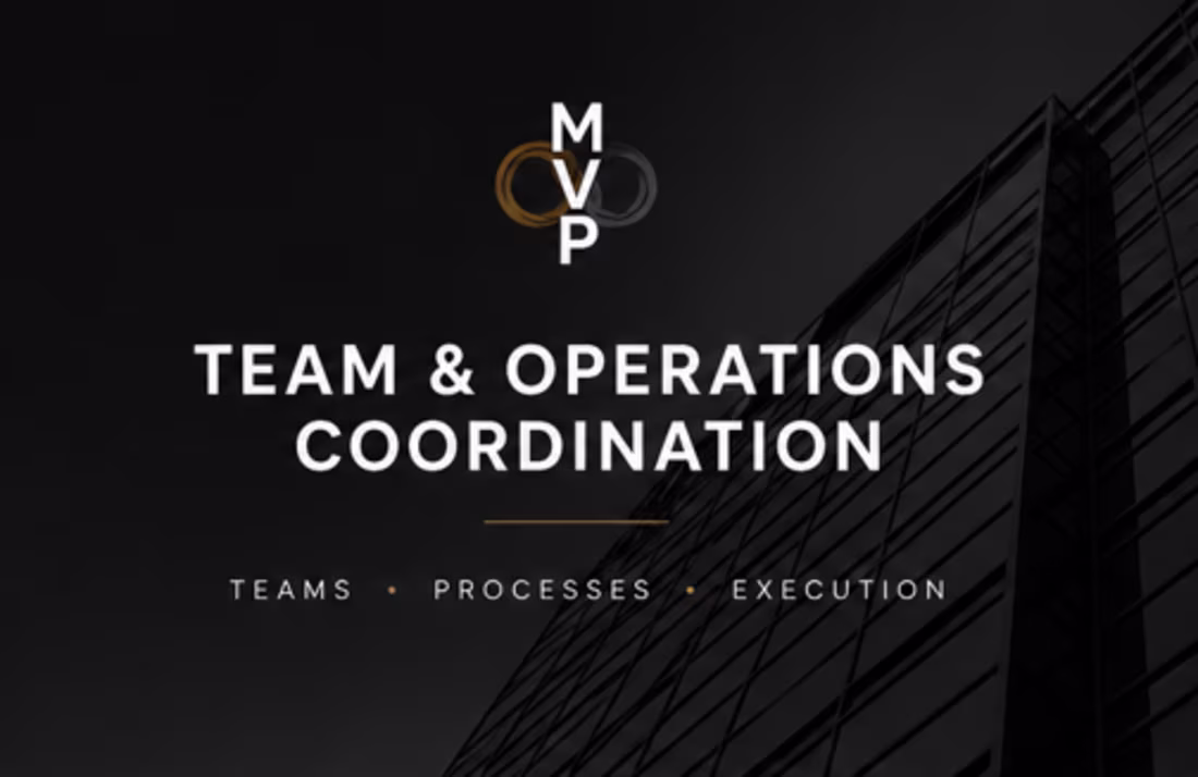 Cover image for Organized operational structure and coordination