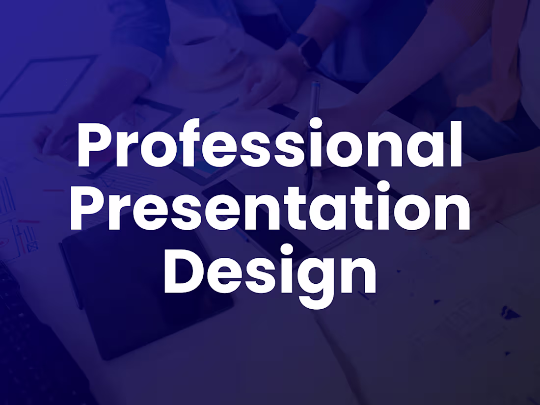 Cover image for Presentation Design