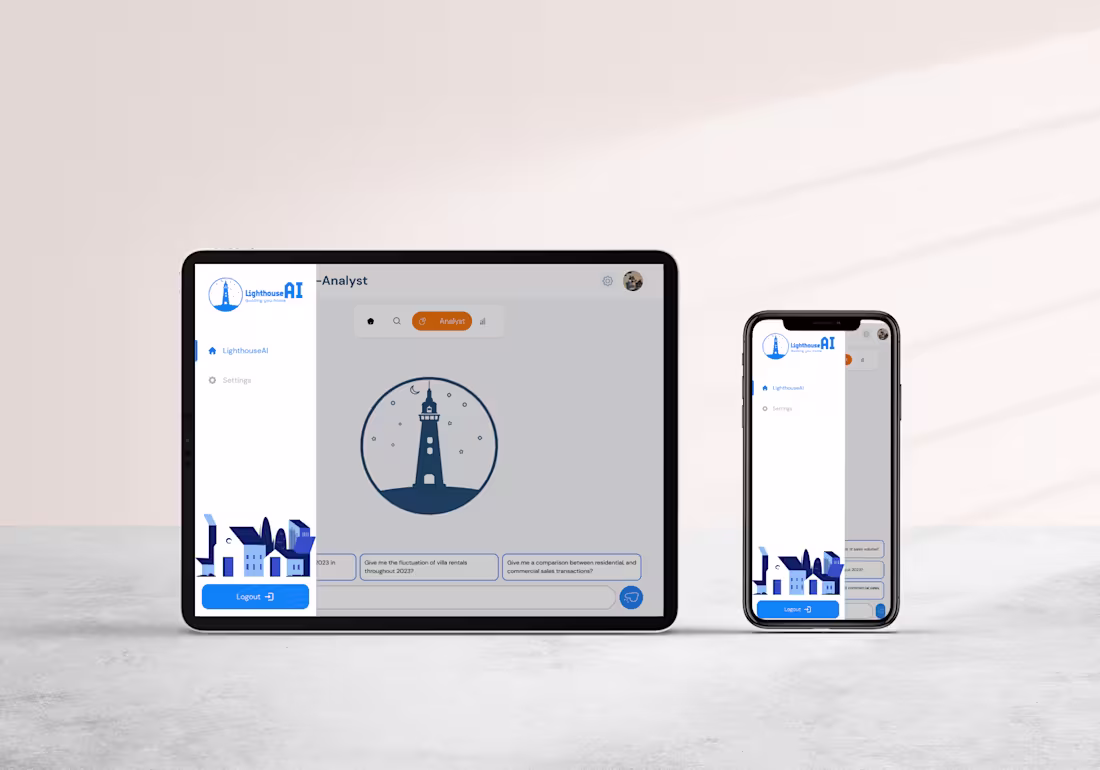 Cover image for LighthouseAI App