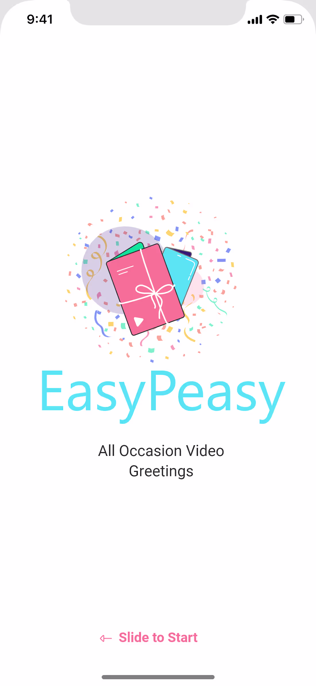 Cover image for Easy Peasy: Personalized Greeting Cards