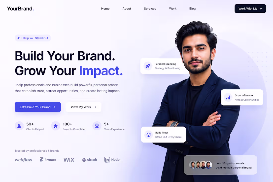 Cover image for Building Personal Brands That Leave