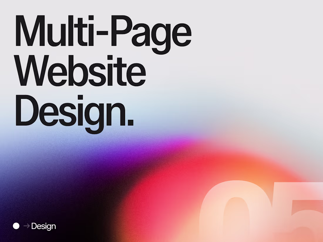 Cover image for Multi-Page Website Design