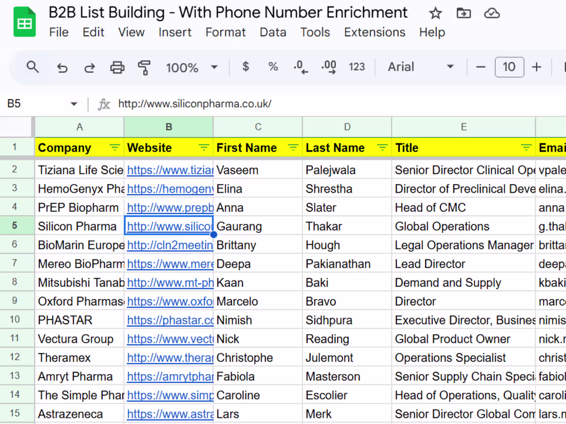 Cover image for B2B Leads with Personal Phone Numbers
