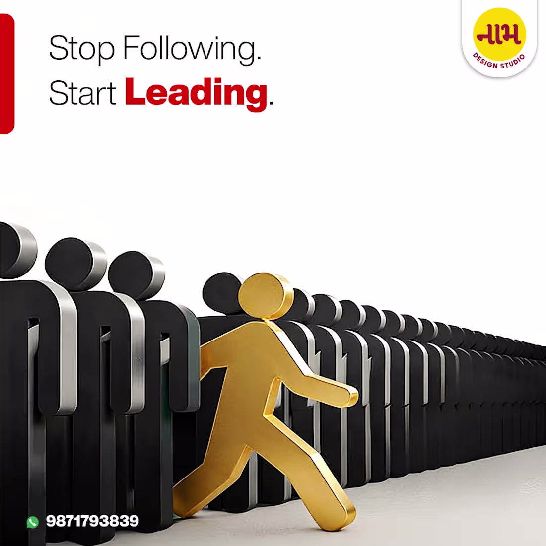 Cover image for STOP FOLLOWING. 
START LEADING.


In today’s