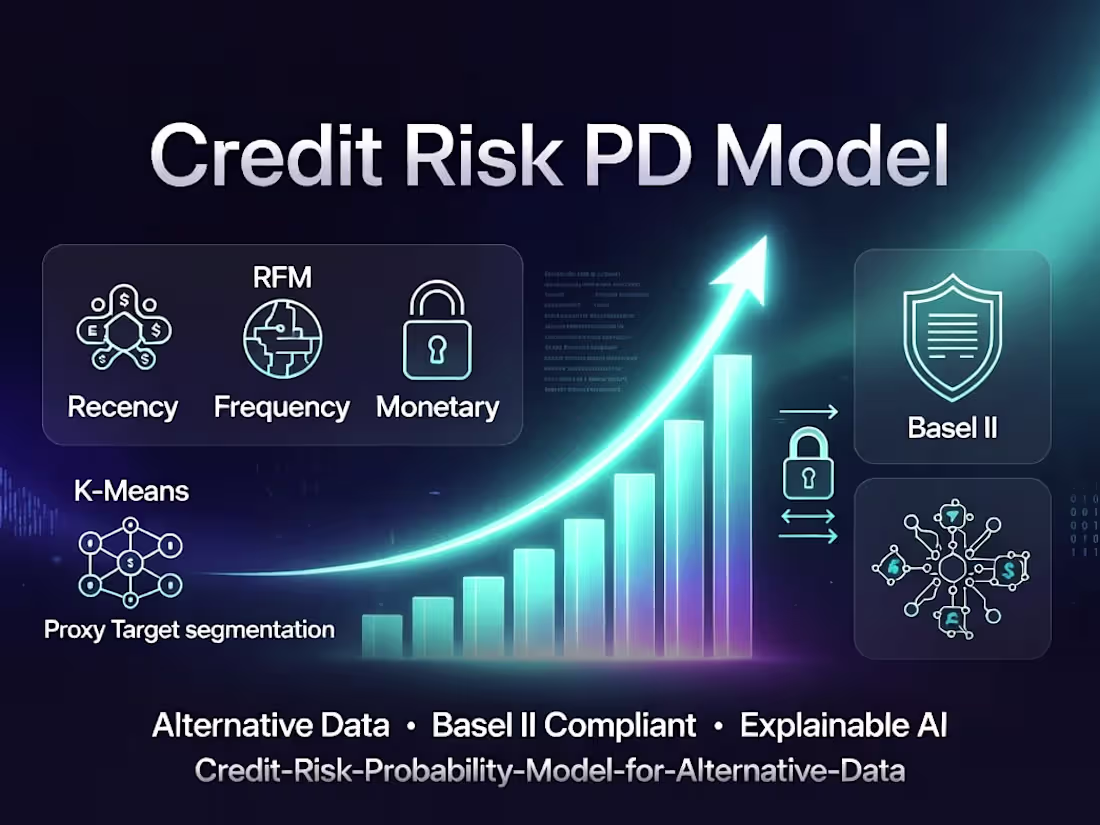 Cover image for Credit-Risk Probability Model with Alternative Data