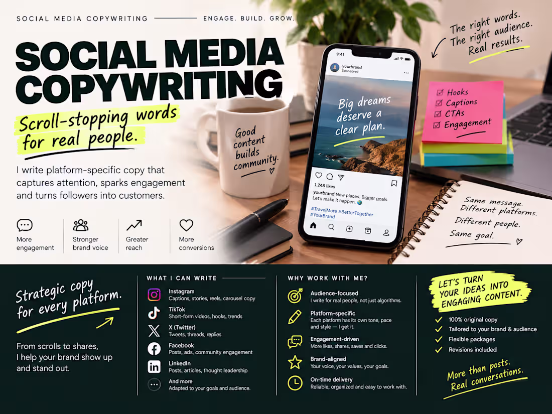 Cover image for Social Media Copywriting