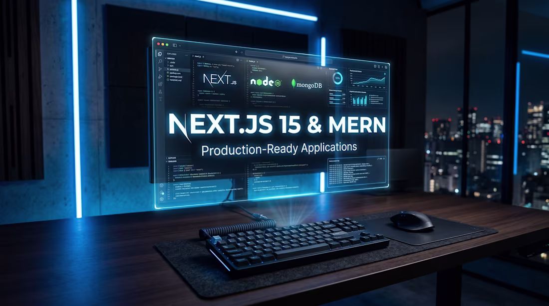 Cover image for Production-Ready Next.js 15 & MERN Applications