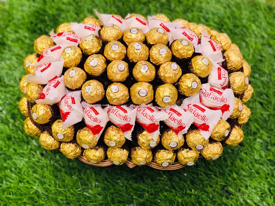 Cover image for handcrafted chocolate bouquet concept designed