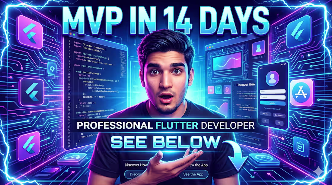 Cover image for I'll build your app in 14 days. Full iOS & Android. No excuses.