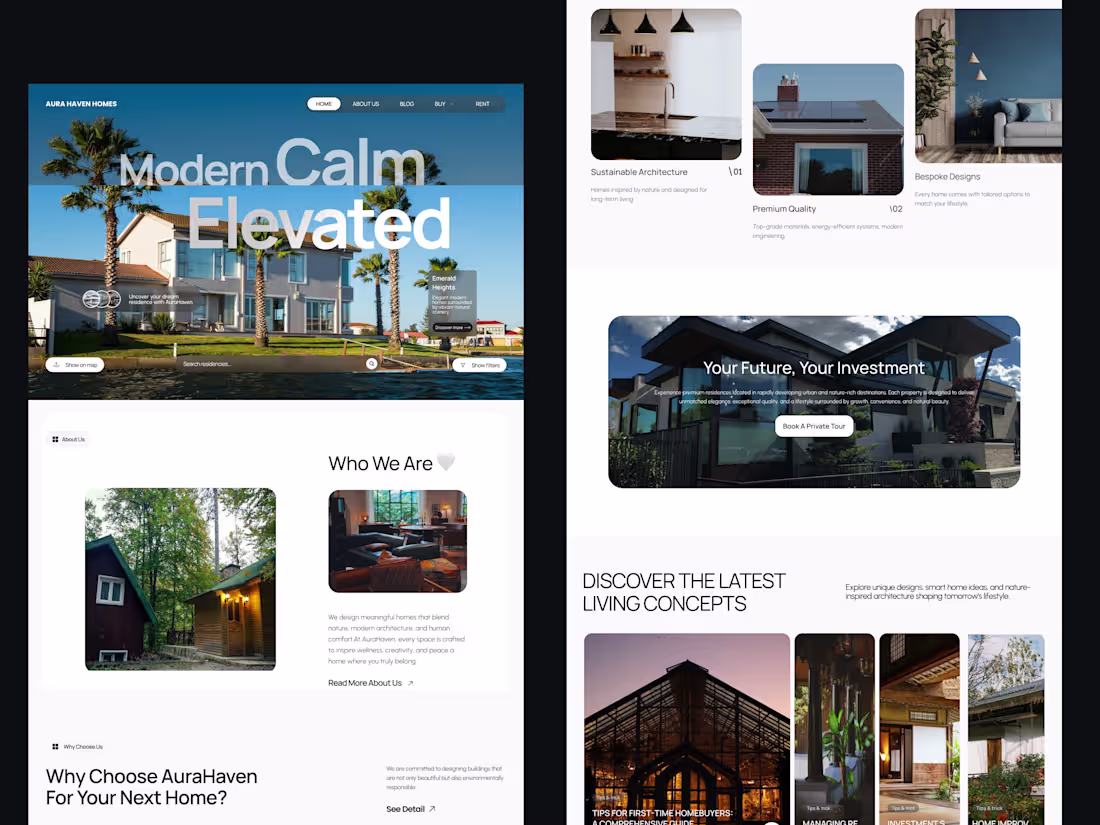 Cover image for Aura Haven Homes | Luxury