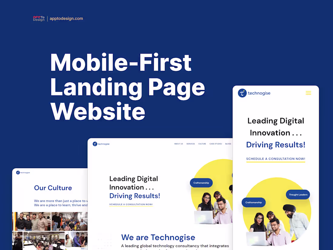 Cover image for Landing Page Development