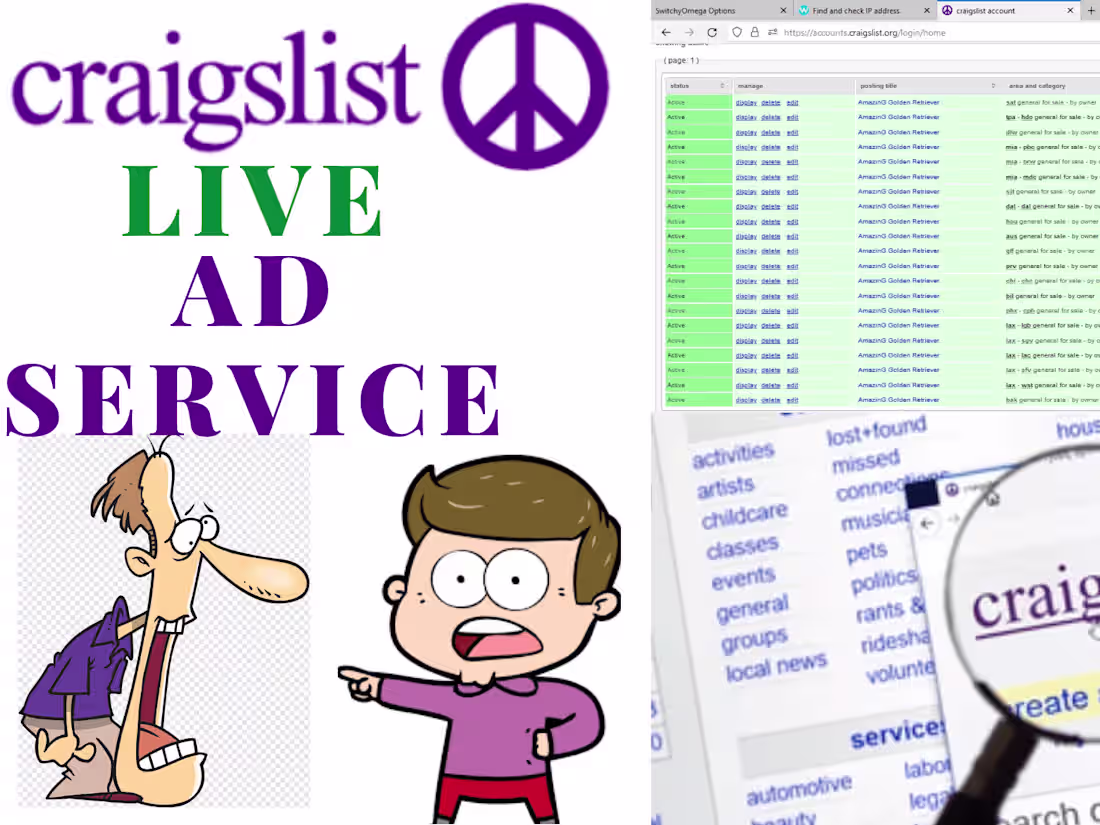 Cover image for Craigslist Poster