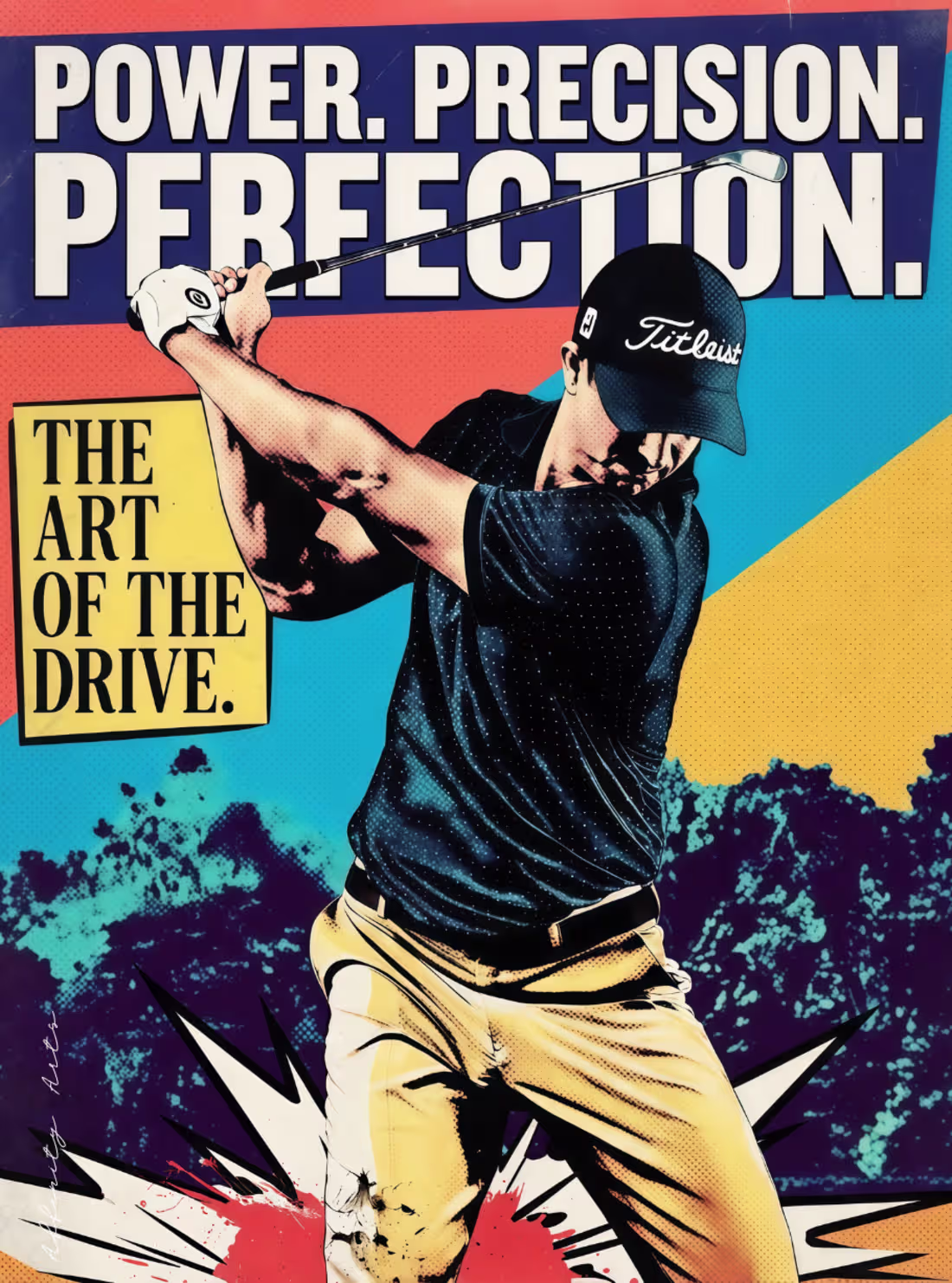 Cover image for Pop Art Sports Poster Design