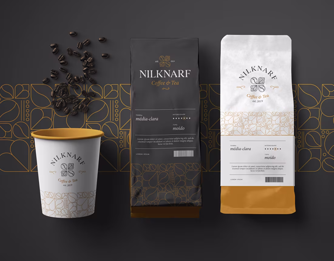 Cover image for Nilknarf | Coffee & Tea on Behance