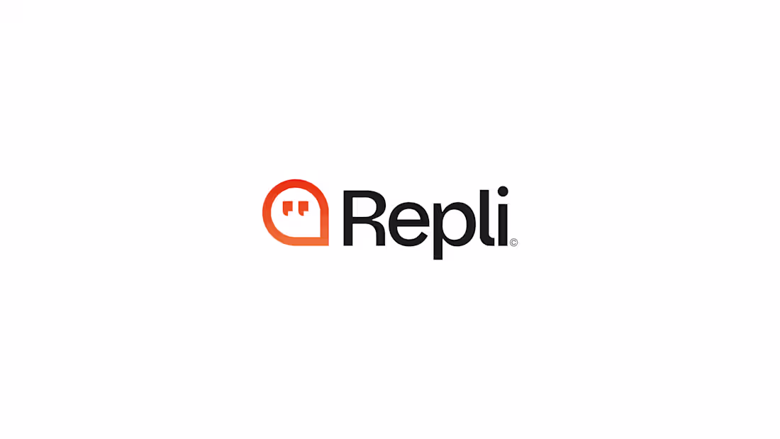 Cover image for Logo Design — Repli AI agent that pulls inbound messages fro...