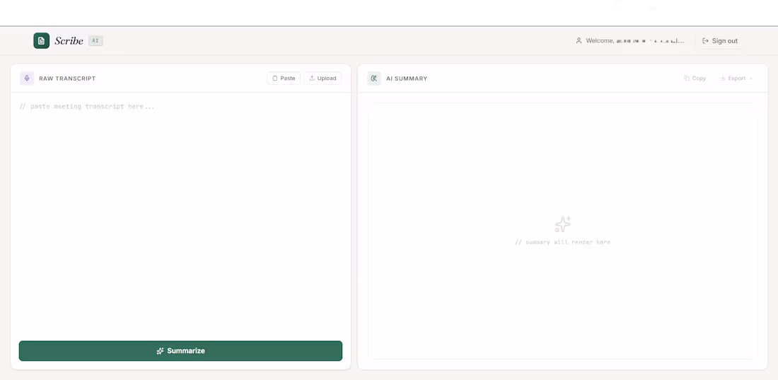 Cover image for AI-powered meeting notes summarizer with
