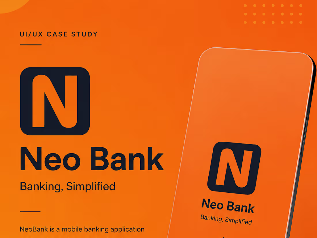 Cover image for NeoBank — Mobile Banking App
