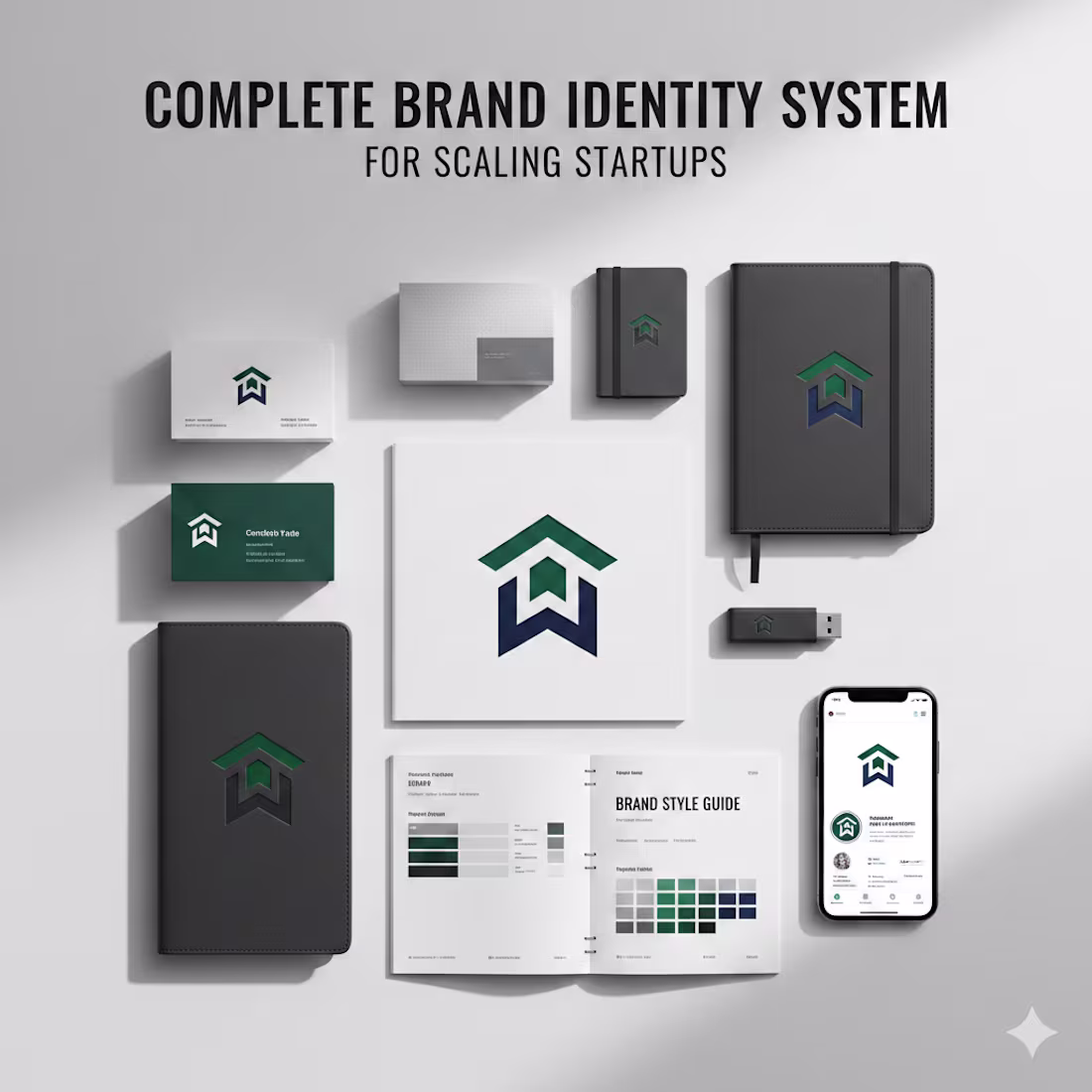 Cover image for Complete Brand Identity System for Scaling Startups
