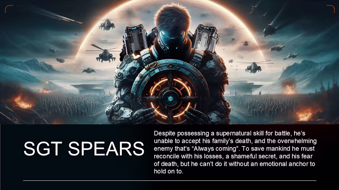 Cover image for SGT. SPEARS explores the human